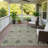 Machine Washable Indoor/Outdoor Chantille ACN2478 Global Rug-1261240691-1261240677
