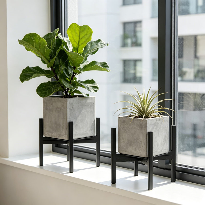 Support pour plante Mid Century