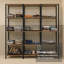  Armoire modulaire multi-usage 70 po pour l'organisation de la chambre à coucher - noir / brun-1844476040