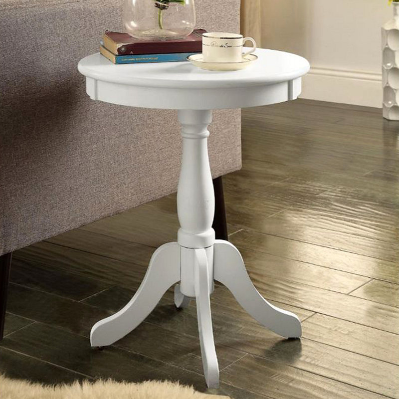 Round Pedestal Accent Table