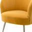 Peniel Velvet Barrel Chair-70102367