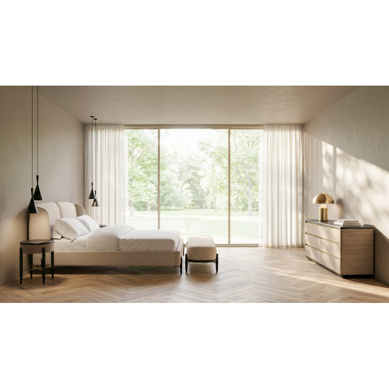 MADERA BED BENCH - ECRU