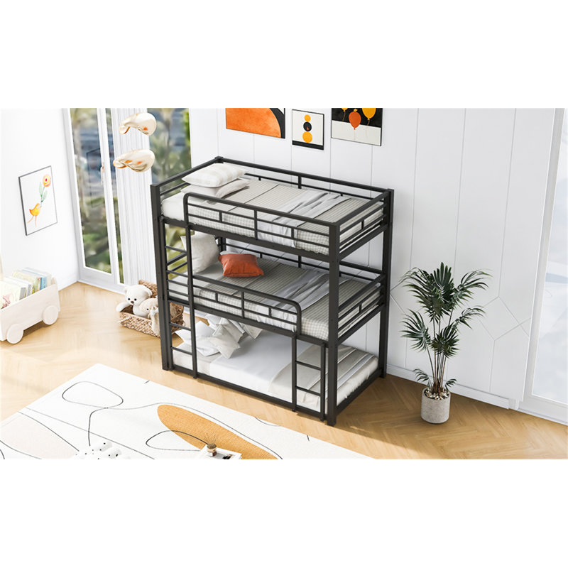 Metal  Triple Bunk Bed