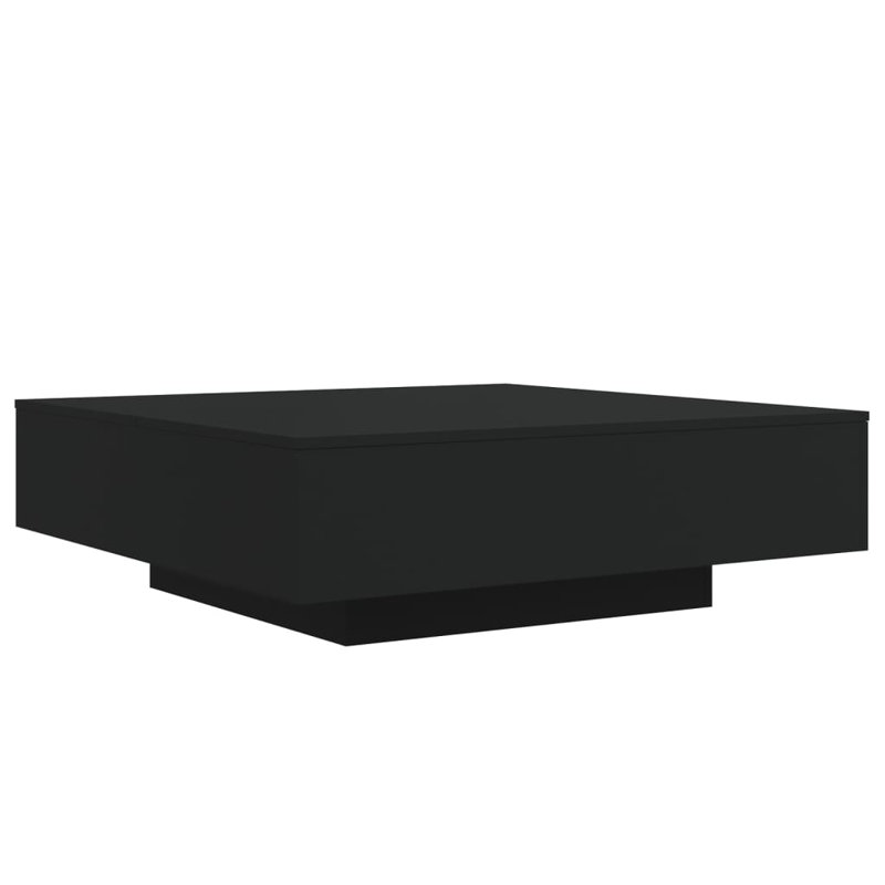 Jeetu Manufactured Wood Frame Single Coffee Table, Brown Oak, 12.2" H x 31.5" L x 31.5" W