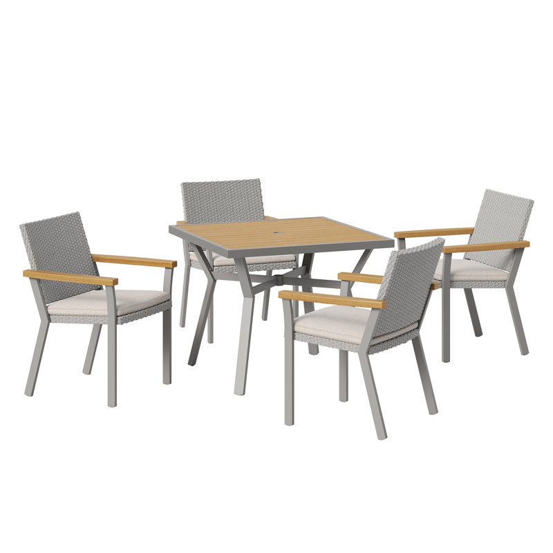 Ensemble repas 5 pièces pour patio
