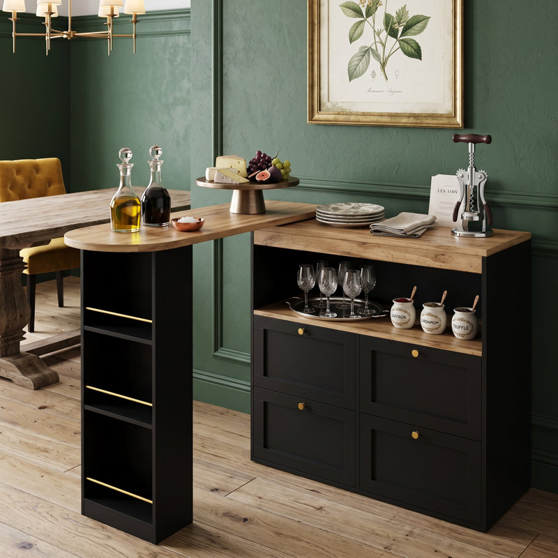 105 cm W Kitchen Island with Top