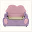 Mignon lit pour enfants en cuir de polyuréthane avec garde-corps et lit de sécurité pour tout-petits-129505359