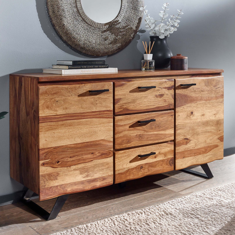 Cardington 145cm Solid Wood Sideboard