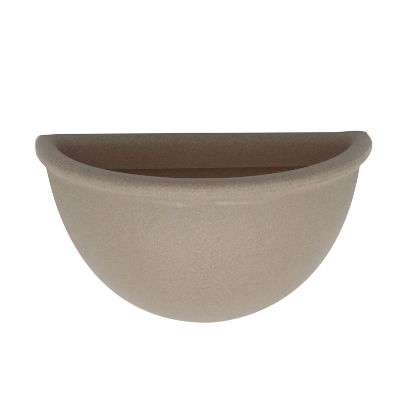 Pot à fleurs mural Leslyann, Beige