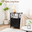 40cm W Metal Bedside Table-770791905