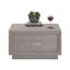 Table basse avec finition gris moyen