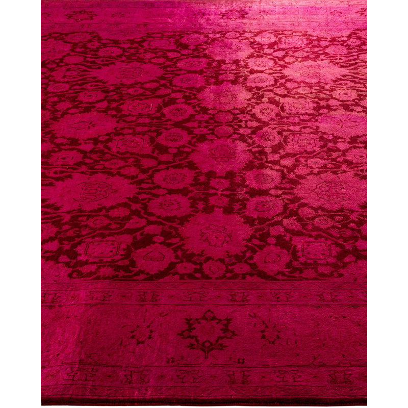 Fine Vibrance One-of-a-Kind 6' 1" X 9' 3" Hand Knotted Area Rug