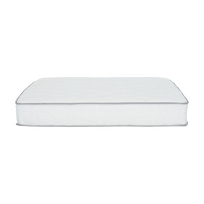 Blanc 9 po Grand matelas à ressorts ensachés, transfert de mouvement faible, support à haute densité, ressorts compressés dans une boîte, mousse pour le confort, relief, housse souple, cadres de lit appropriés