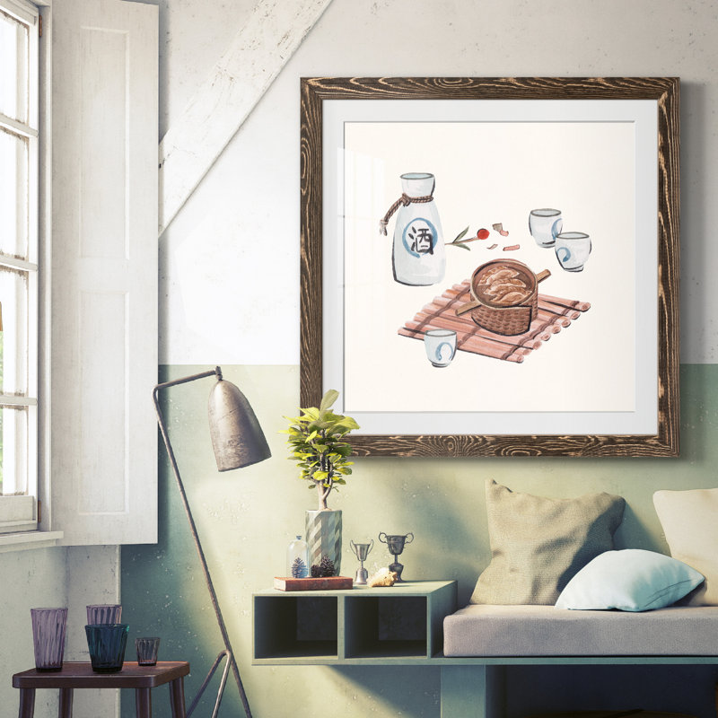«The Way Home I», reproduction encadrée de qualité supérieure - prête à être accrochée, H 24 po x l 24 po x P 1 po