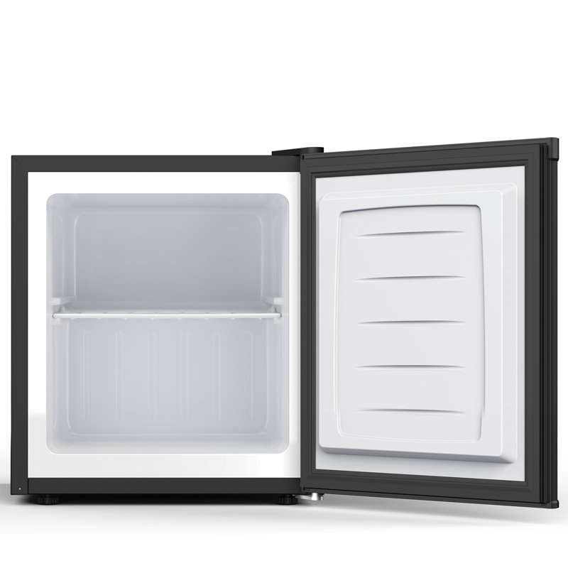 1.1 Cubic Feet Garage Ready Upright Freezer with Adjustable Temperature Controls, Black