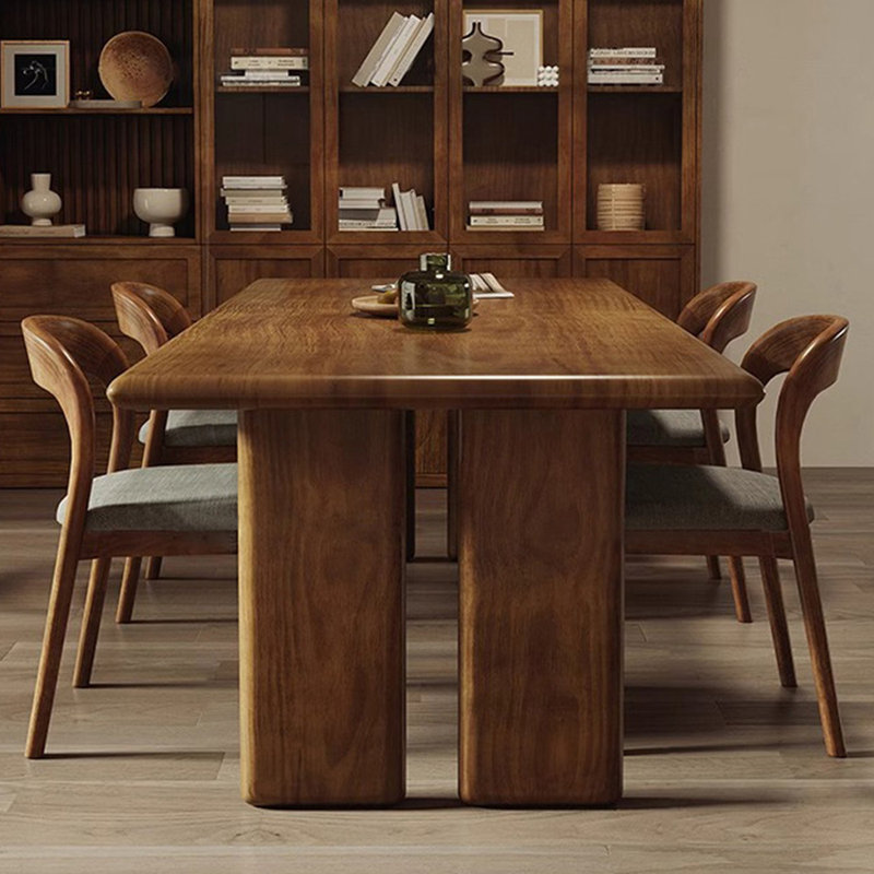 Ensemble de salle à manger Remya, H 29,53 po x L 94,49 po x l 39,37 po, 5 Pieces: Table, 4 Chairs