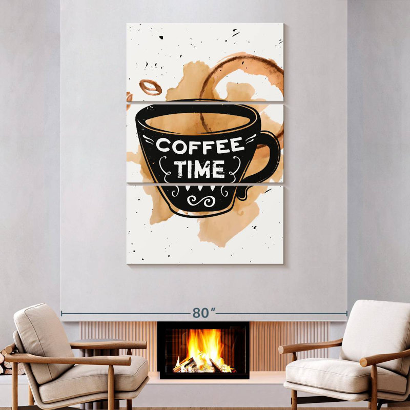 Yarlin Time For Coffee, 74'' H x 48'' W