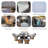 Moda 70 In. X 39 In. X 27 In. Rectangular Wicker Outdoor Gas Fire Pits Table With 6-Chairs1-1743247378