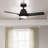 Hunter 44 inch Aeronaut Wi-Fi ENERGY STAR® Damp Rated Ceiling Fan with LED Light Kit and Handheld Remote