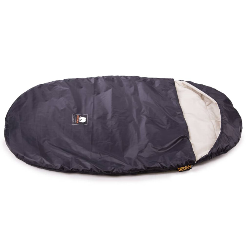 Deryan 2-in-1 Toddler Sleeping Bag 125 x 67 x 2.5cm Black