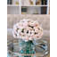 Blush Pink Peony Silk Arrangement In Vase With 189 Small Peonies-1331691279