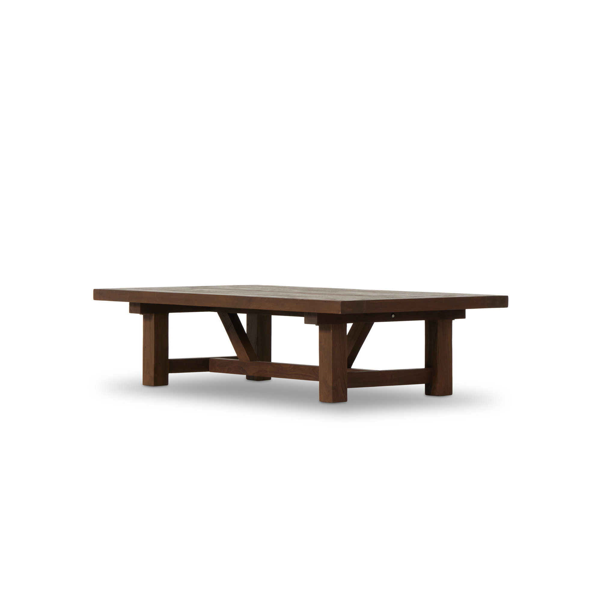 Aveigha 65'' Teak Outdoor Coffee Table