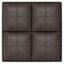 Repose-pieds de rangement pour table basse moderne carrée en cuir végétalien vieilli 35 po avec 4 plateaux Avalon-1585530778-1495768769