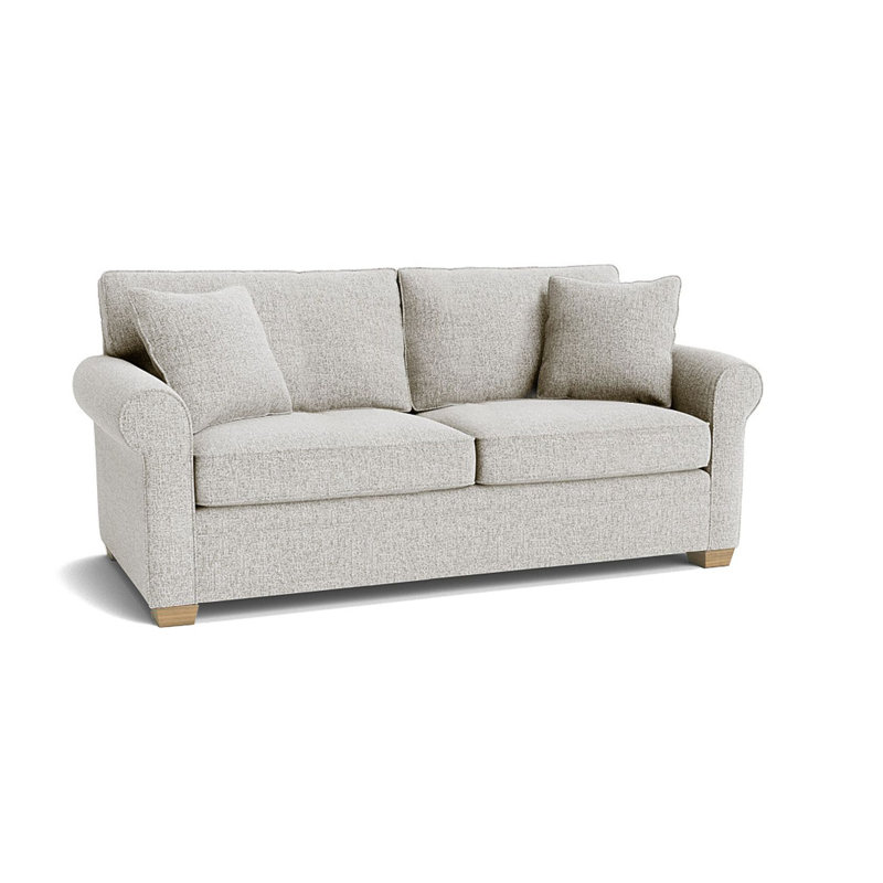 Quaker Upholstered 76'' Sofa, Unfinished, Giovanna Moondust