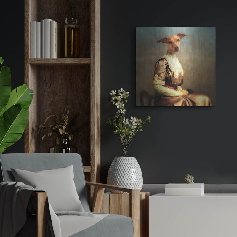 "Bambi" par Martine Roch, H 24 po x l 24 po