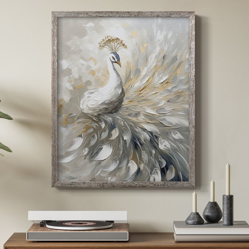 ANIMALS Series CCLV III, reproduction encadrée - bois massif, H 11 po x l 9 po