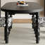 Table de salle à manger et chaises style Mid-Century minimaliste-106735755