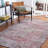 Gulick Oriental Area Rug in Pink/Beige-142711833