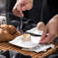  Porcelain Egg Cups Holder ,