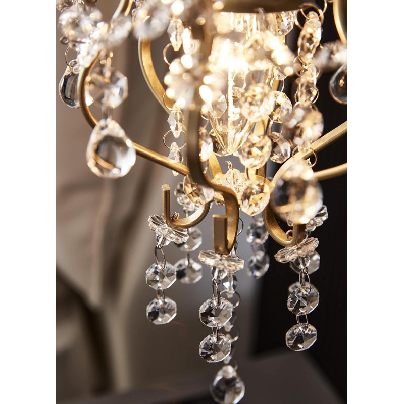 Elegant Mini Plug-in Chandelier