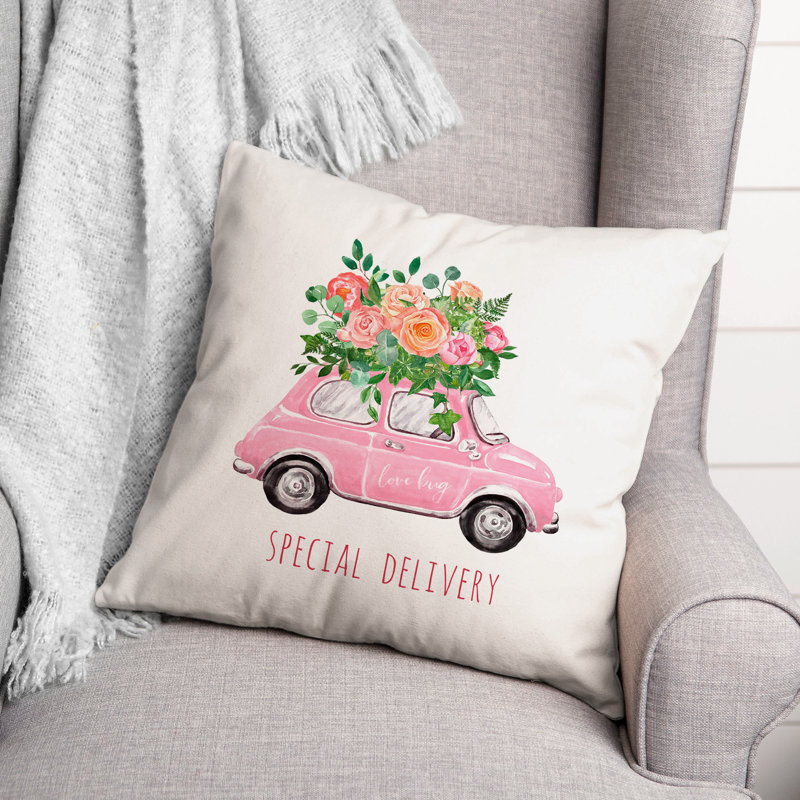 Coussin spécial livraison spéciale Love Bug