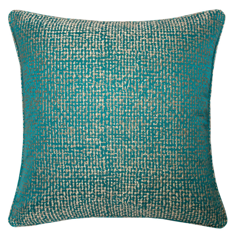 Housse et insert de coussin carré Adeline, Vert