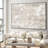 Extra Large Wall Art Fabric Print - Neutral Abstract Minimalist Art Artwork Decor for Living Room or Bedroom - "Frame Assembly Required (Unfinished Frame)"-105075868