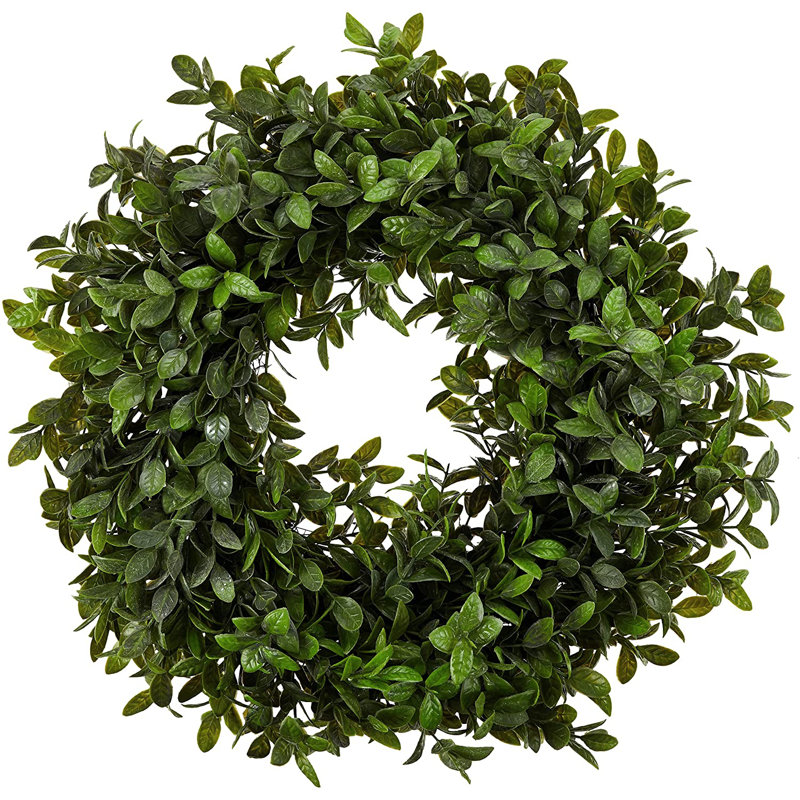 Faux Boxwood 18'' Wreath