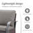 Bobra Outdoor Wicker Swivel Rocking Patio Lounge Chair with Cushions set of 2-1716836427