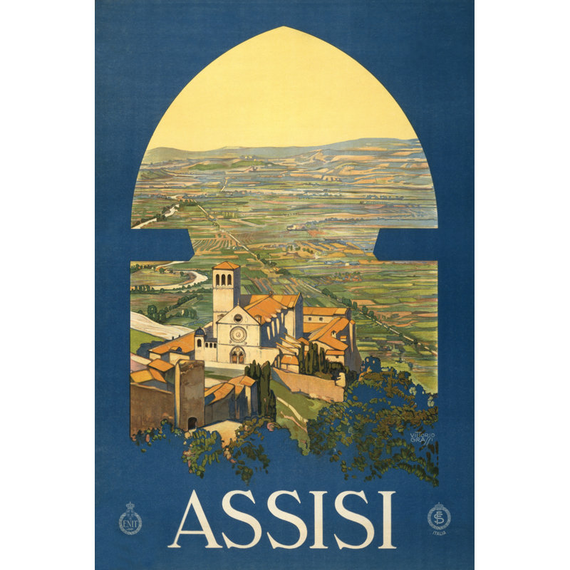 See Assisi - Wrapped Canvas Print, 91cm H x 61cm W