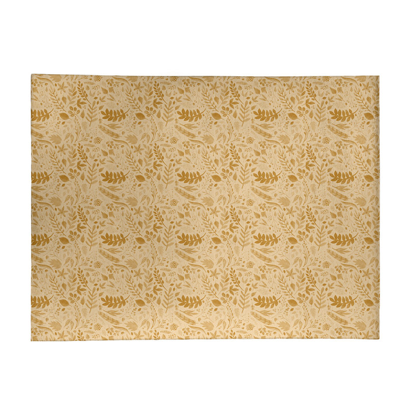 Chenille Floral Indoor Rug, Rectangle 5' x 7'