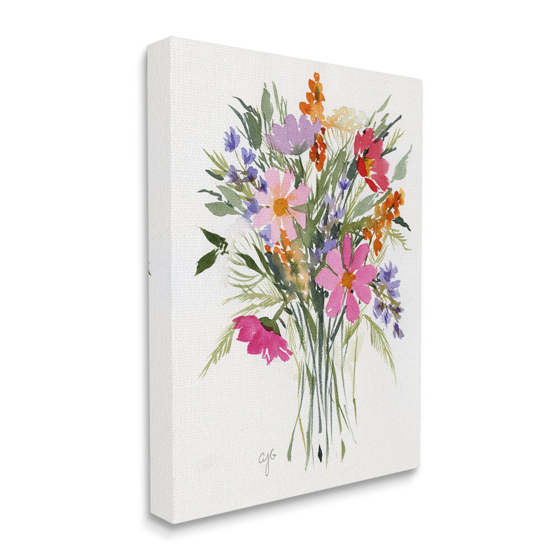 «Simple Mixed Bouquet» par Alexandria Gilbert Kincaid, H 30 po x l 24 po