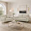 Causeuse moderne en velours 2 places-107805275