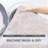 Luxury 2-Piece Microfiber Bath Rug Set, Non-Slip Rubber Backing, Quick-Dry, Ultra-Absorbent, Plush Machine Washable Bathroom Runner and Large Rug for Tub, Sink & Vanity, White-514899088