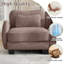 Canapé modulaire avec repose-pieds et coussins lombaires ergonomiques Cloudscape-133276929