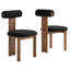 Ensemble de 2 chaises de salle à manger Torian Boucle-105239722-105239717