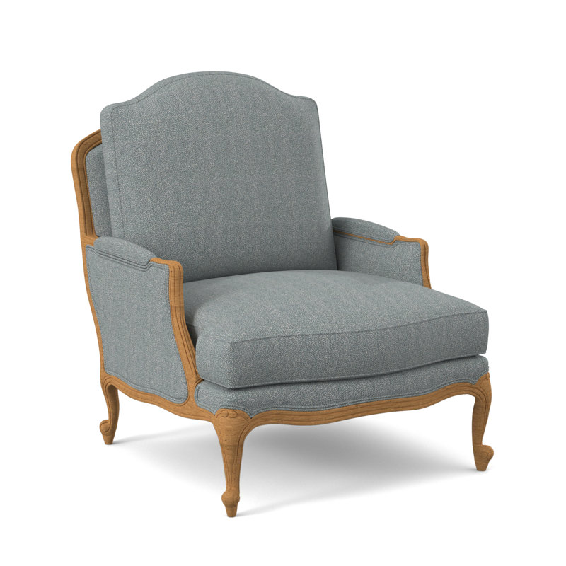 Fauteuil St. Helena, Ambre, Cyan maya