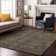 Premium Machine Washable Cerrito AMF571 Chocolate Rug