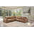 Upholstered Leather 5-piece L-sectional-273176680