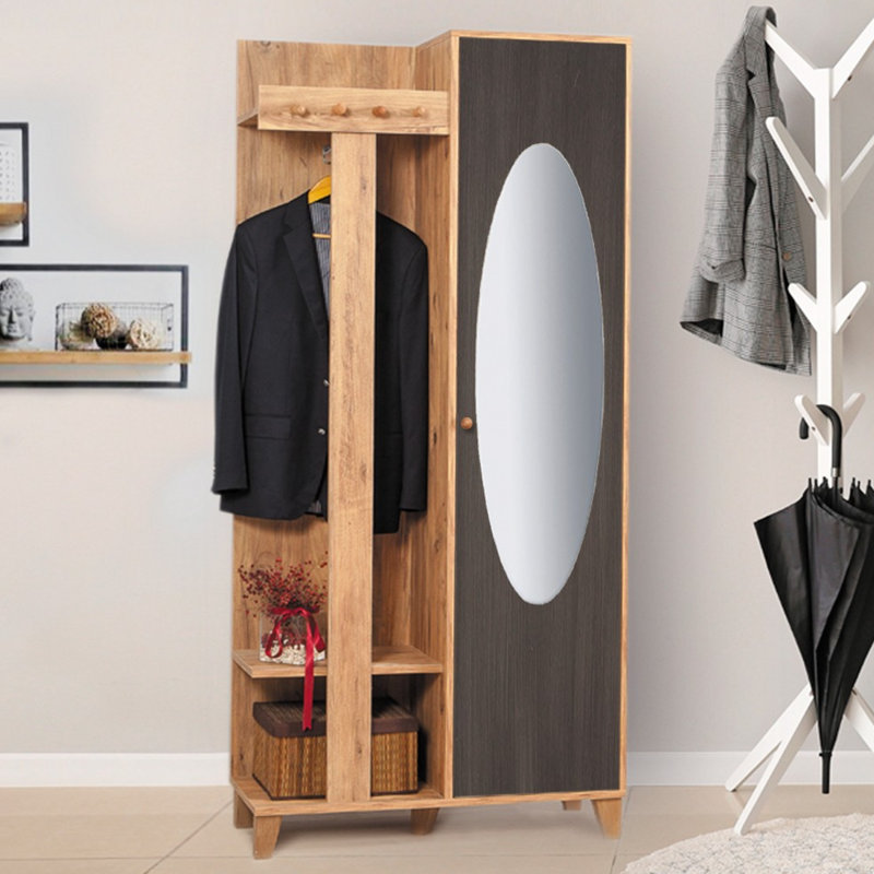 Emile Hall Tree 90cm Wide with Shoe Storage